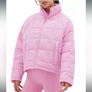 Women's Pink Puffer Jacket
